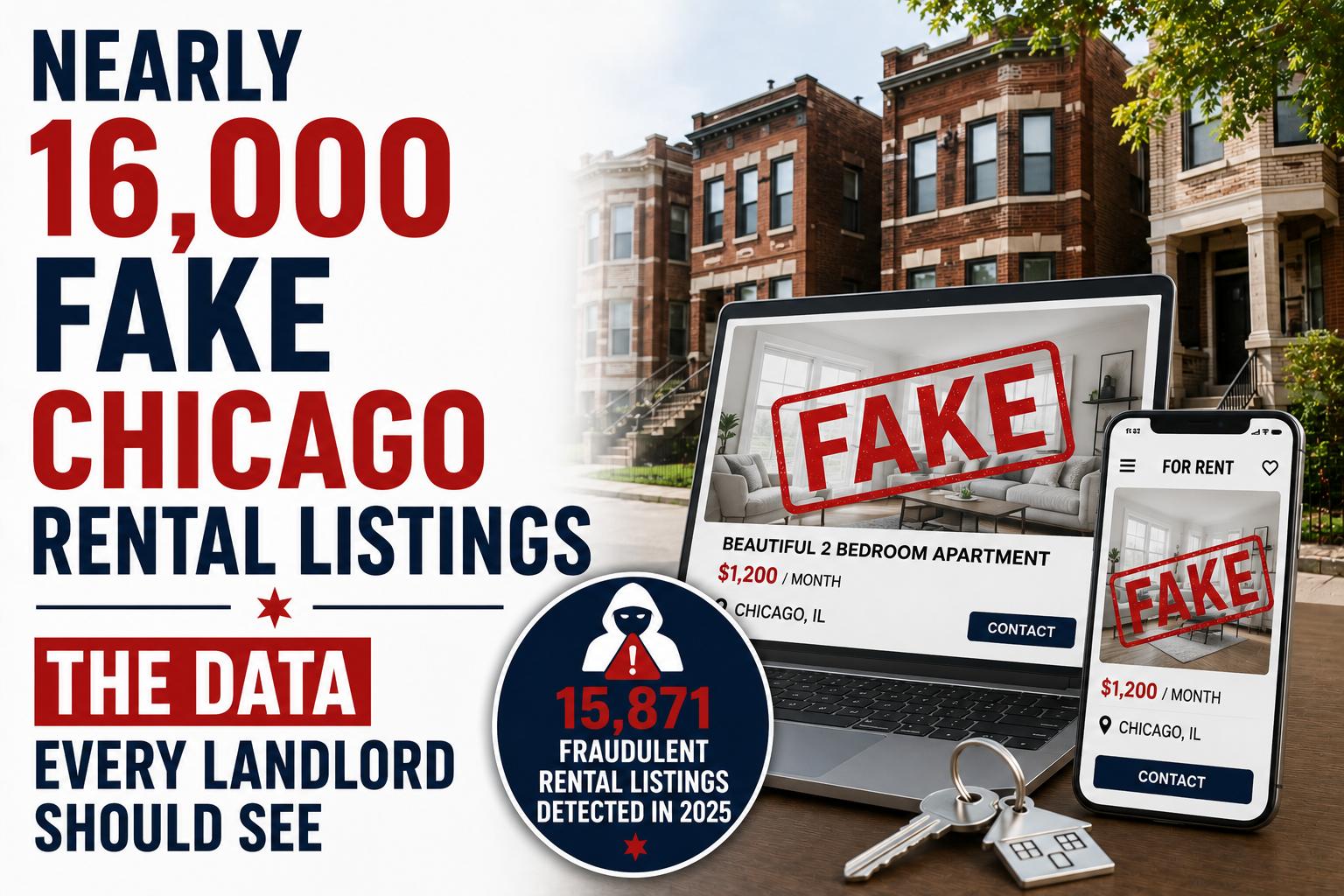 Nearly 16,000 Fake Chicago Rental Listings in 2025: The Data Every Landlord Should See